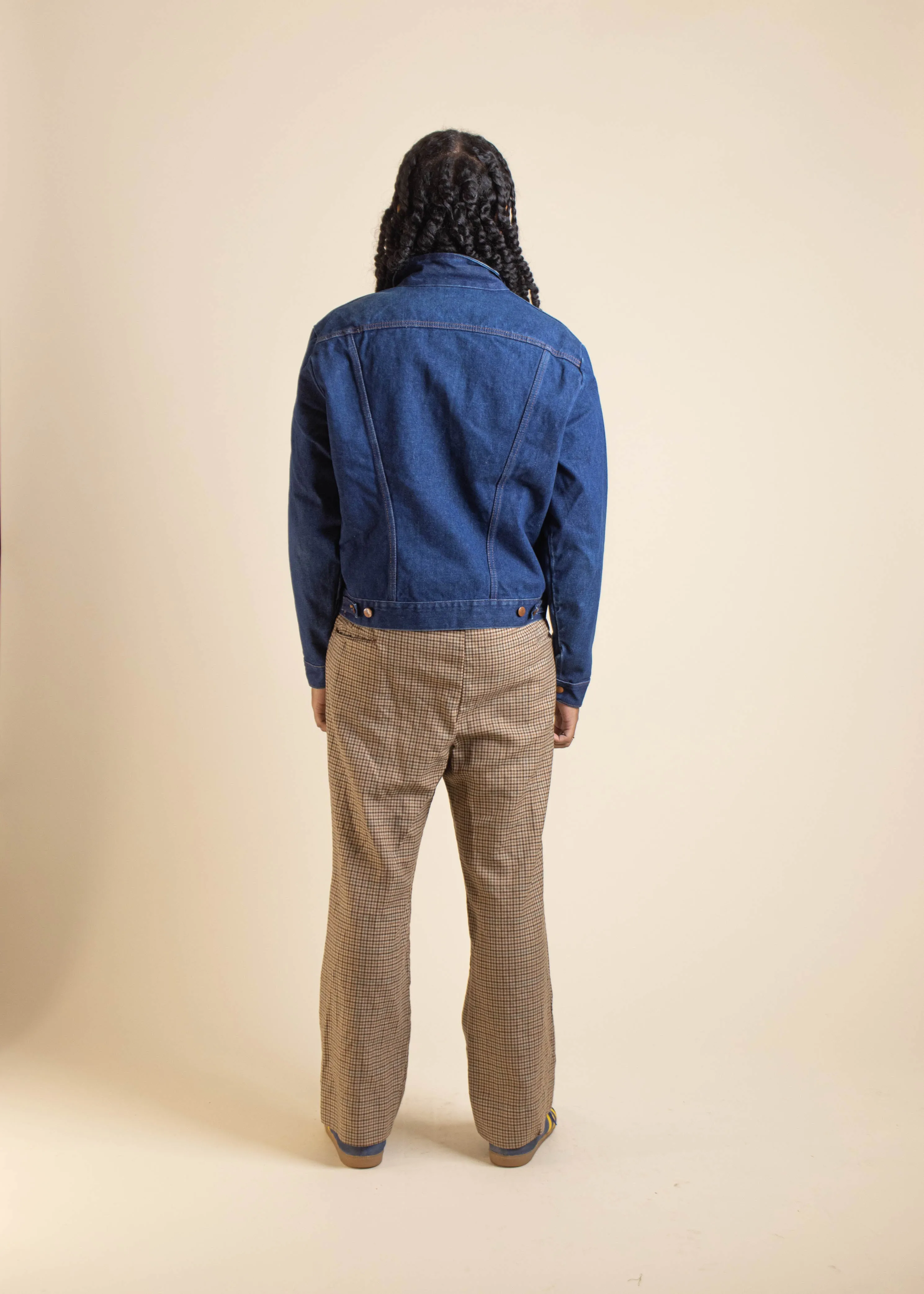 1970s Wrangler No Fault Denim Trucker Jacket Size M/L