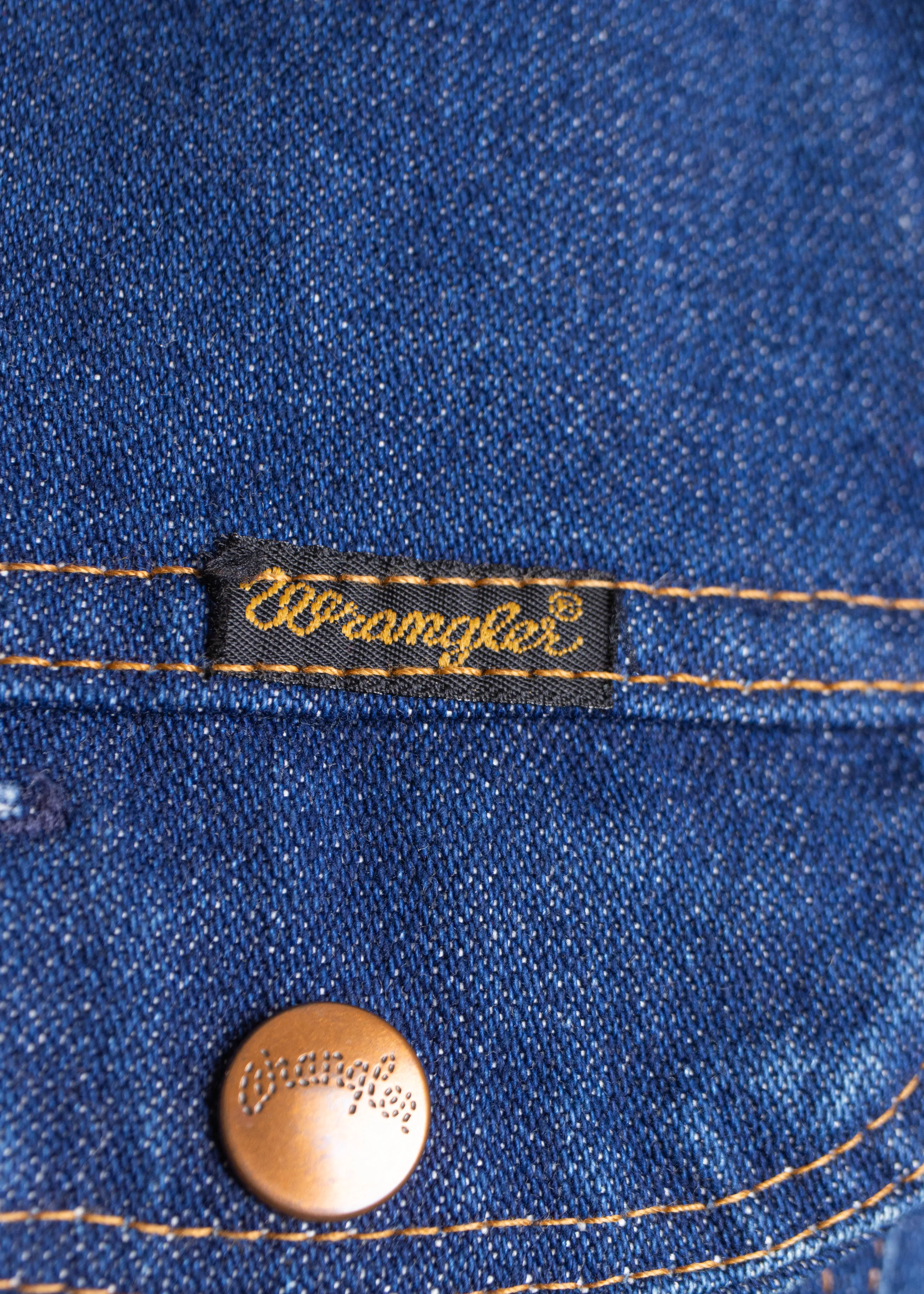 1970s Wrangler No Fault Denim Trucker Jacket Size M/L