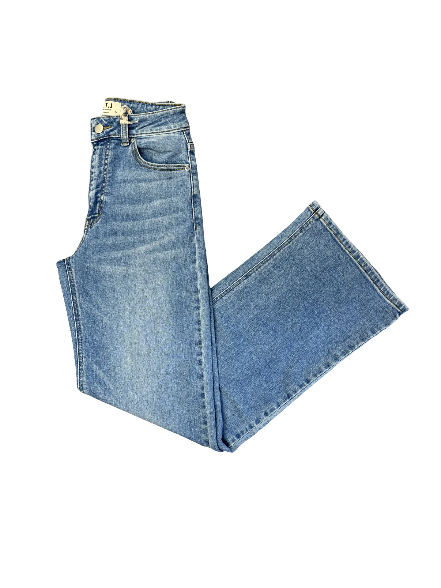 Apparel- Letter To Juliet High Waisted Wide Leg Jean