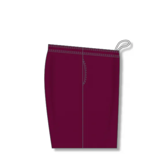 Athletic Knit (AK) LS1700L-009 Ladies Maroon Lacrosse Shorts