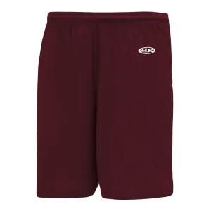 Athletic Knit (AK) LS1700L-009 Ladies Maroon Lacrosse Shorts