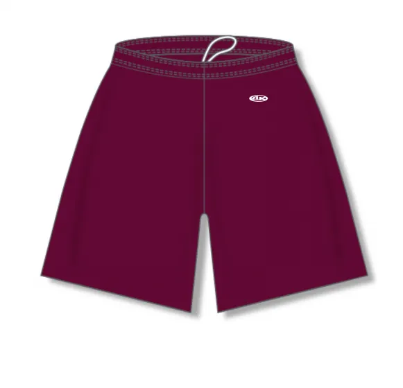 Athletic Knit (AK) LS1700L-009 Ladies Maroon Lacrosse Shorts