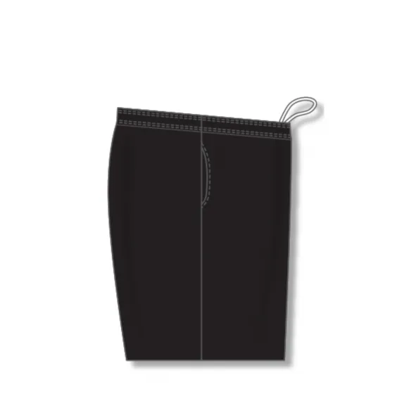 Athletic Knit (AK) LS1700M-001 Mens Black Lacrosse Shorts