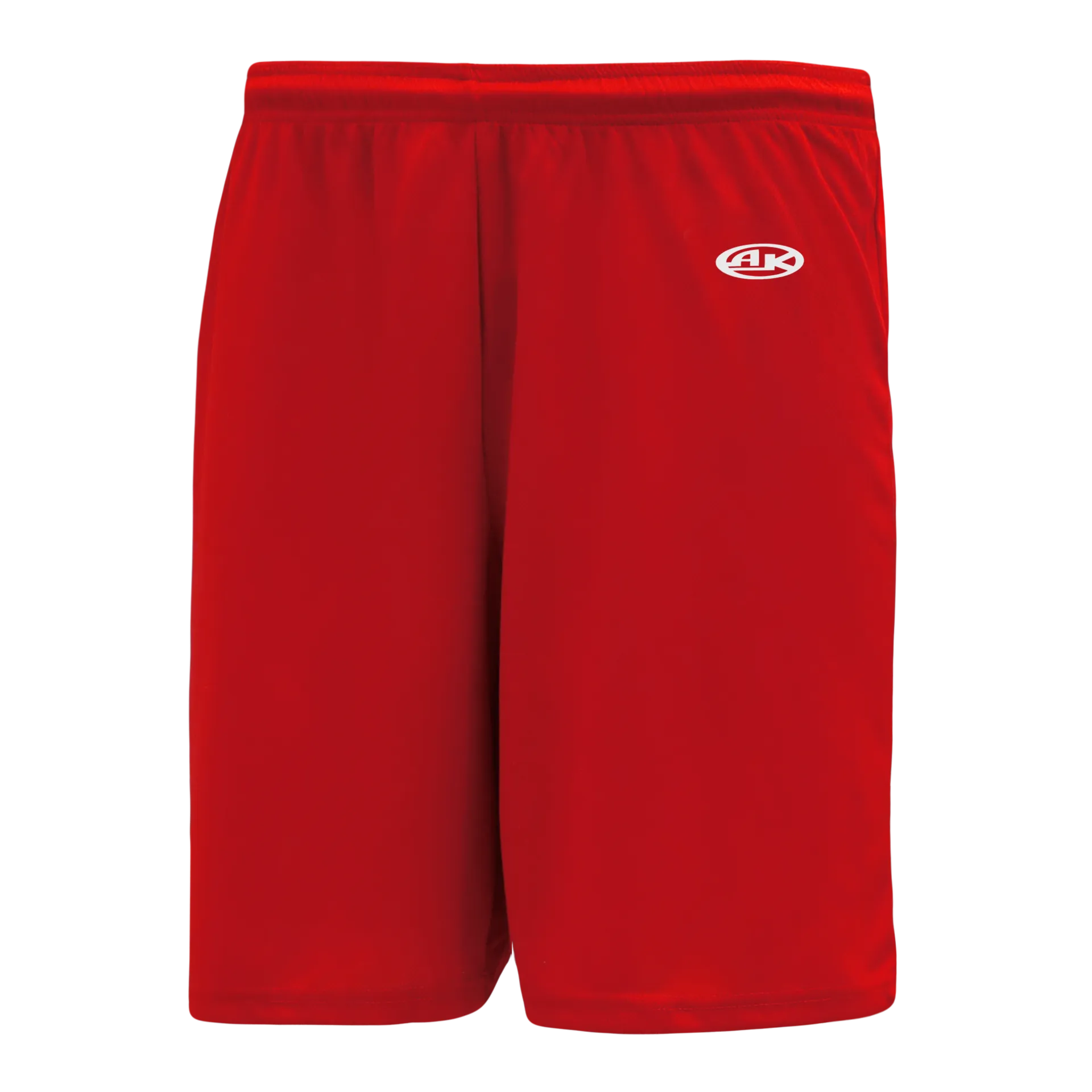 Athletic Knit (AK) LS1700M-005 Mens Red Lacrosse Shorts
