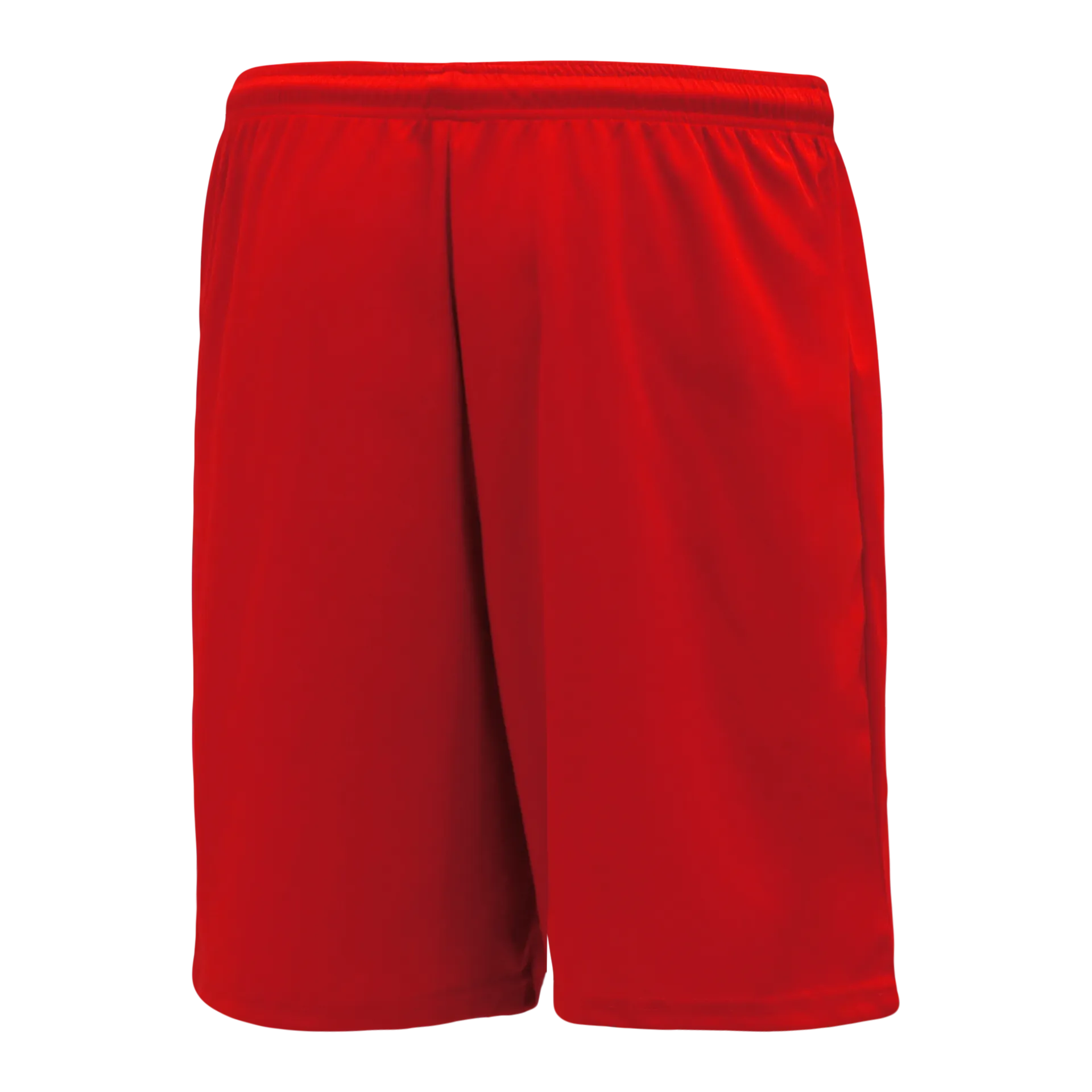 Athletic Knit (AK) LS1700M-005 Mens Red Lacrosse Shorts