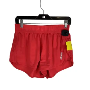 Athletic Shorts By Gym Shark In Red, Size: S