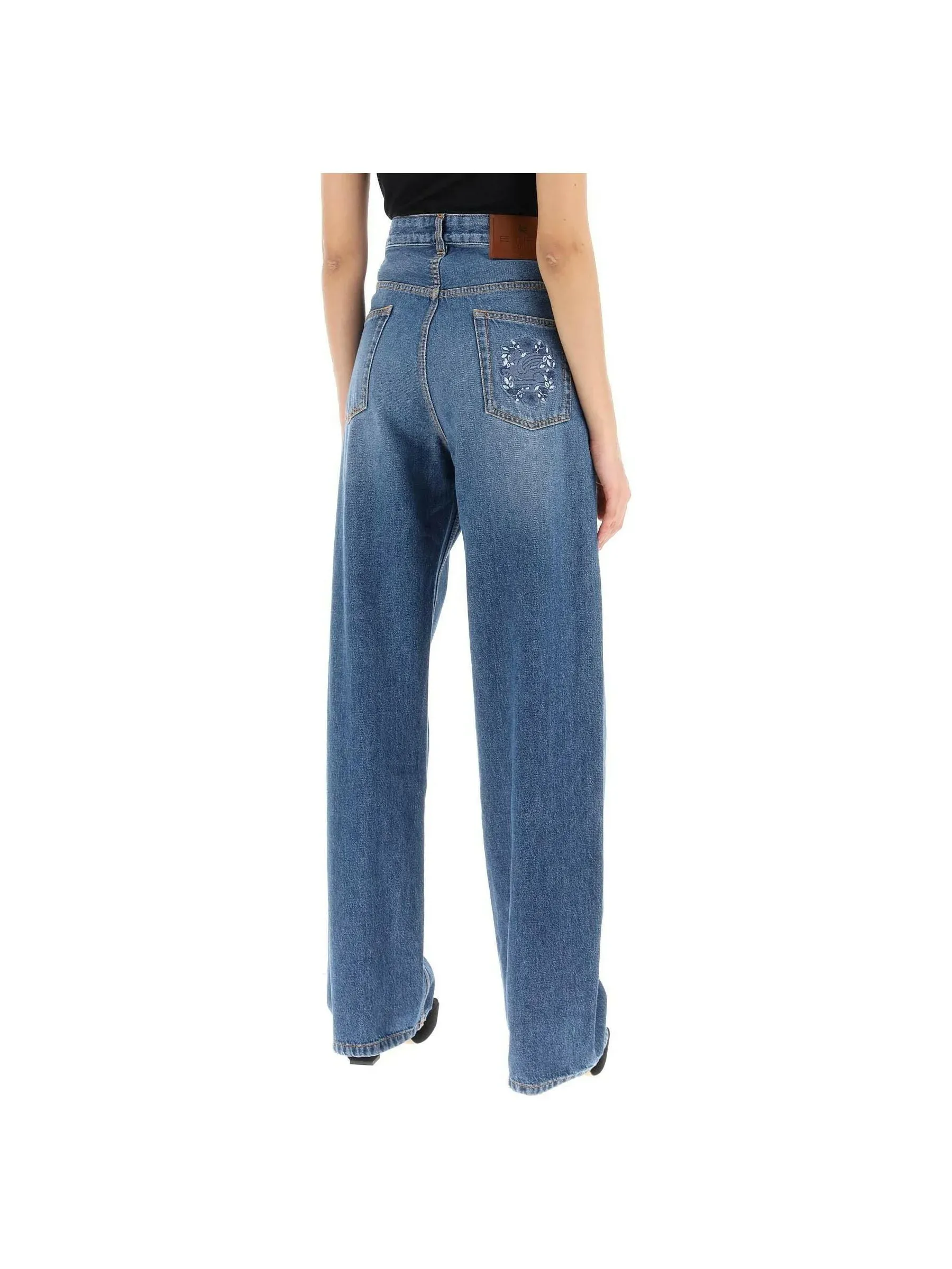 Baggy High-Waisted Jeans