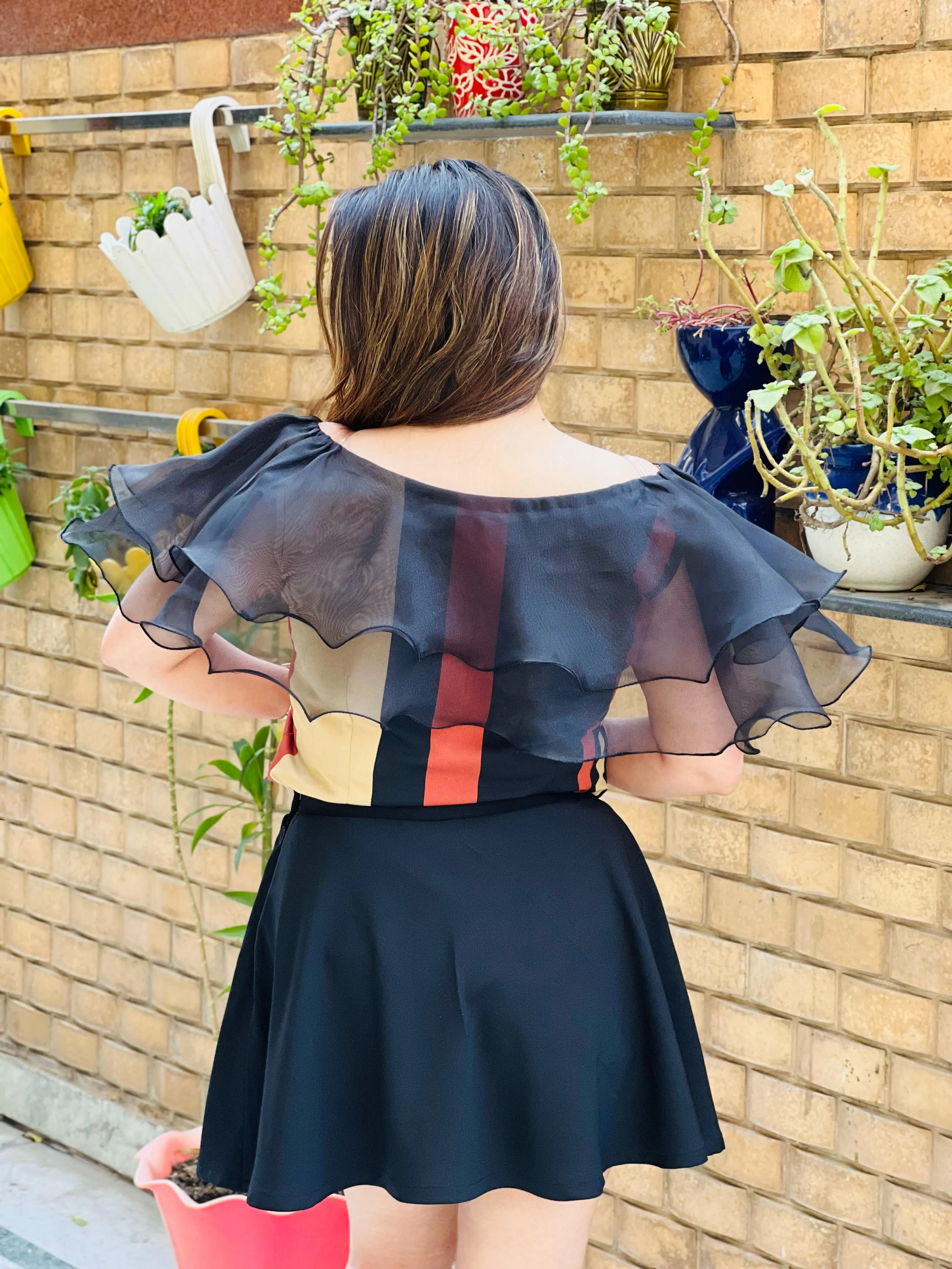 Black Skater Skirt