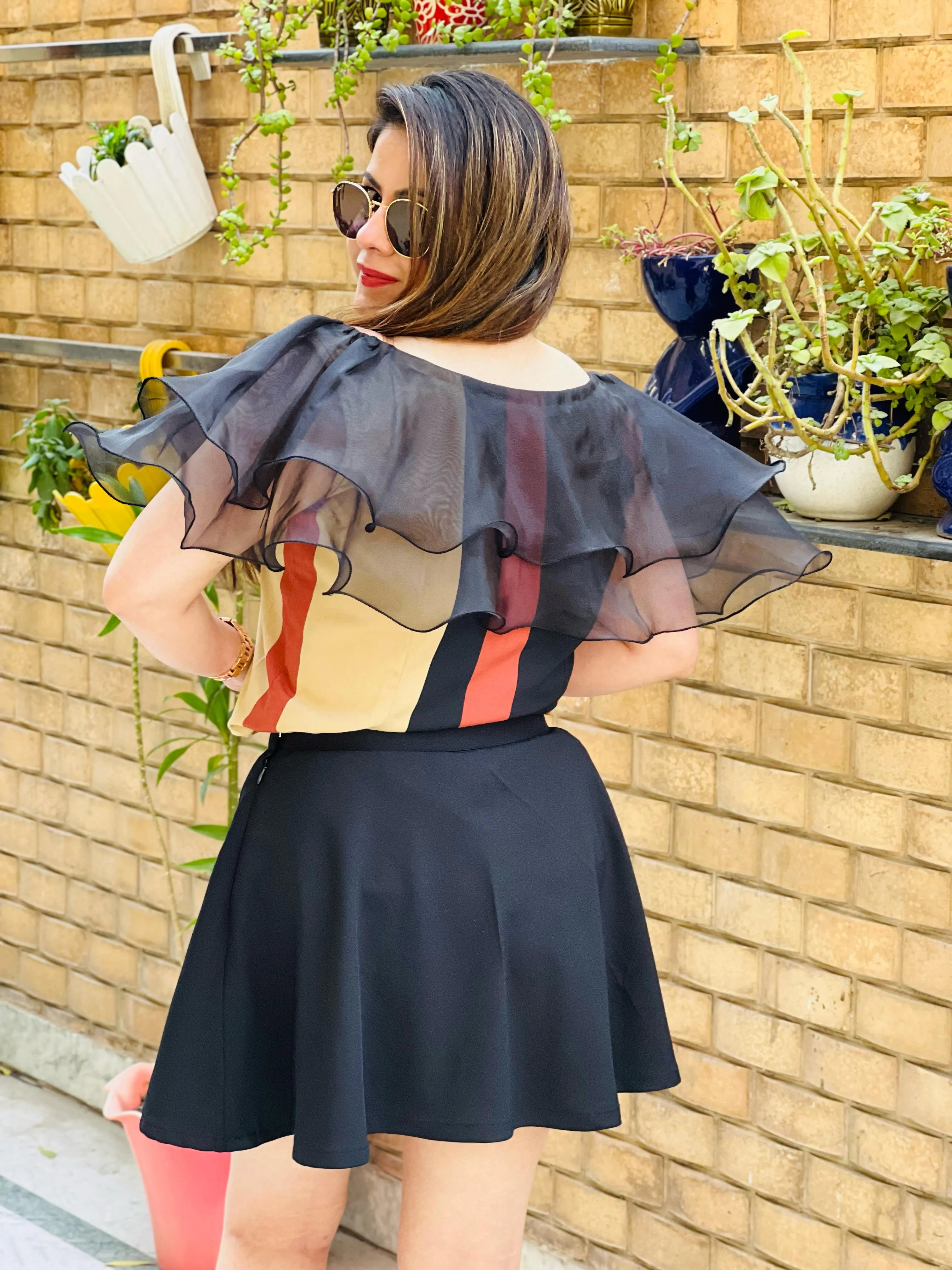 Black Skater Skirt