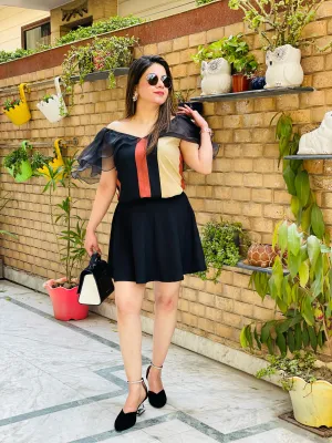 Black Skater Skirt