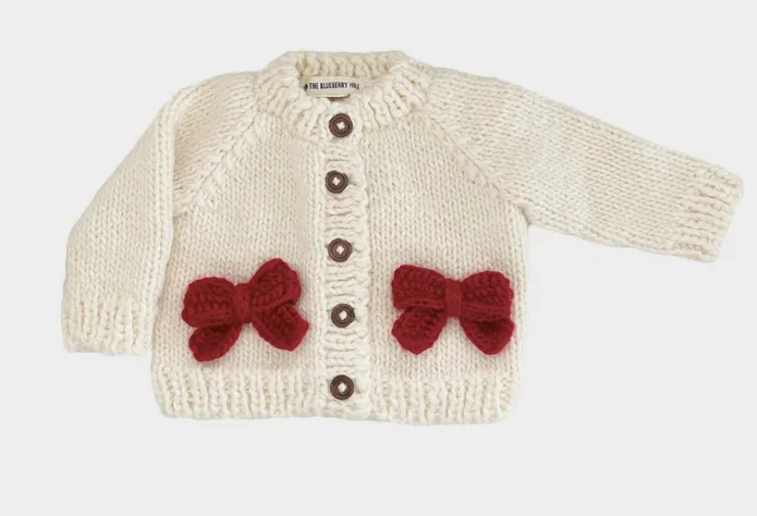 Bow Cardigan