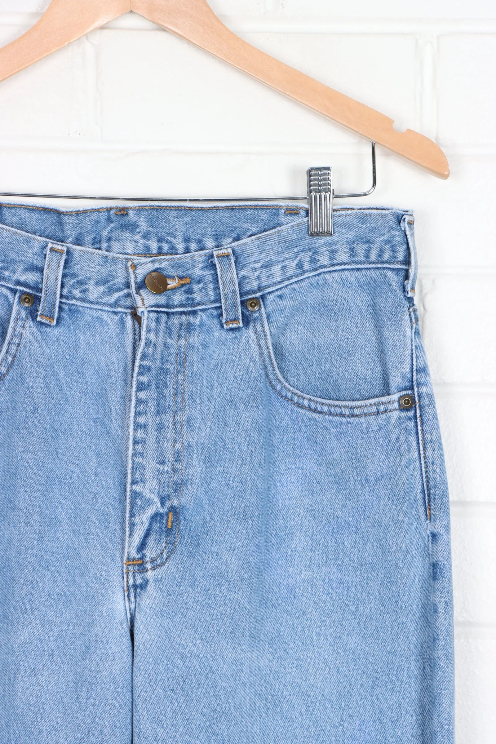 CARHARTT Light Blue High Waisted Jeans (33x34)