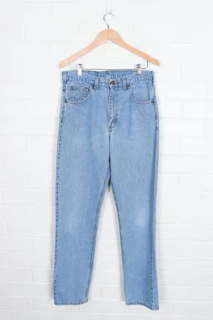CARHARTT Light Blue High Waisted Jeans (33x34)