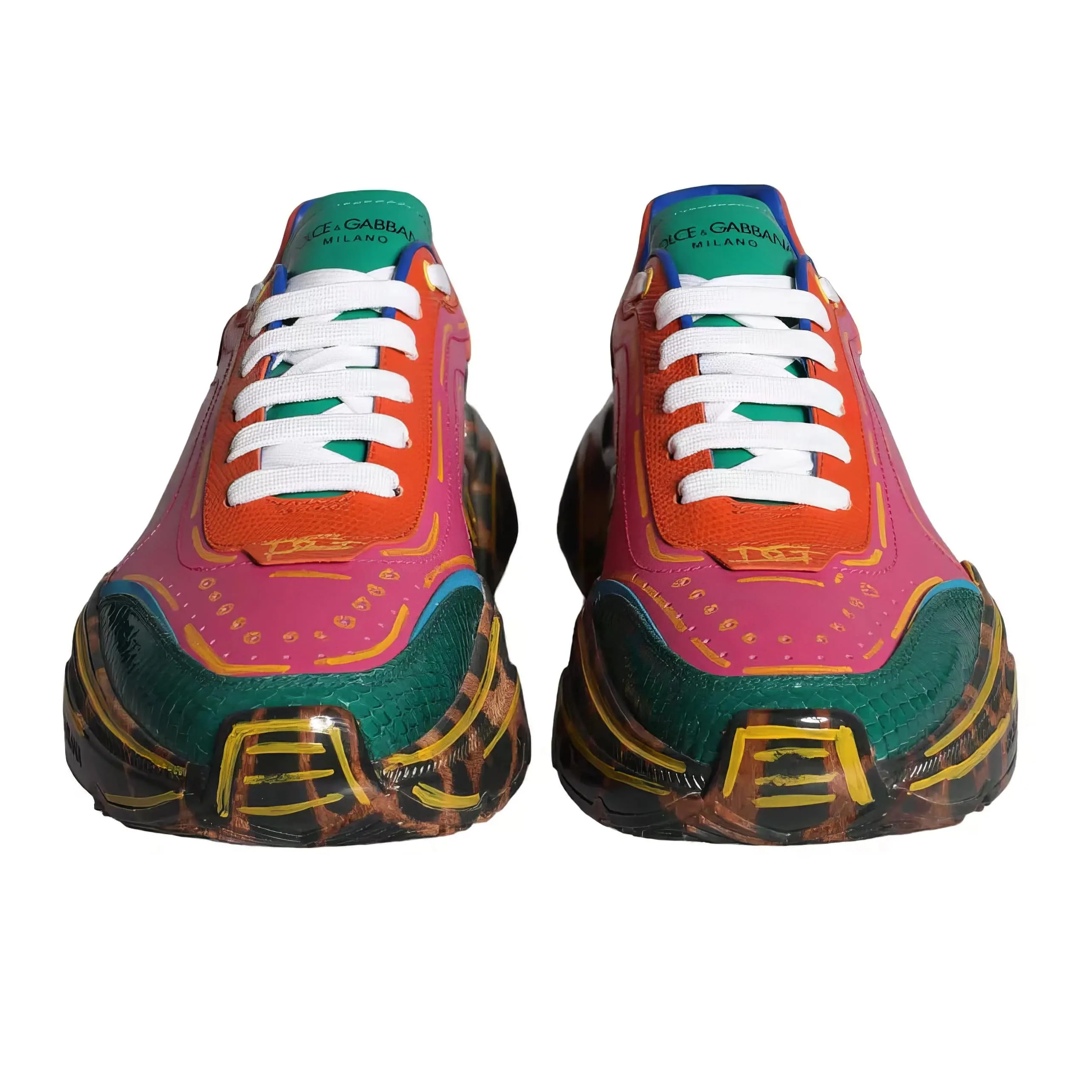 Daymaster Sneakers With Leopard Soles