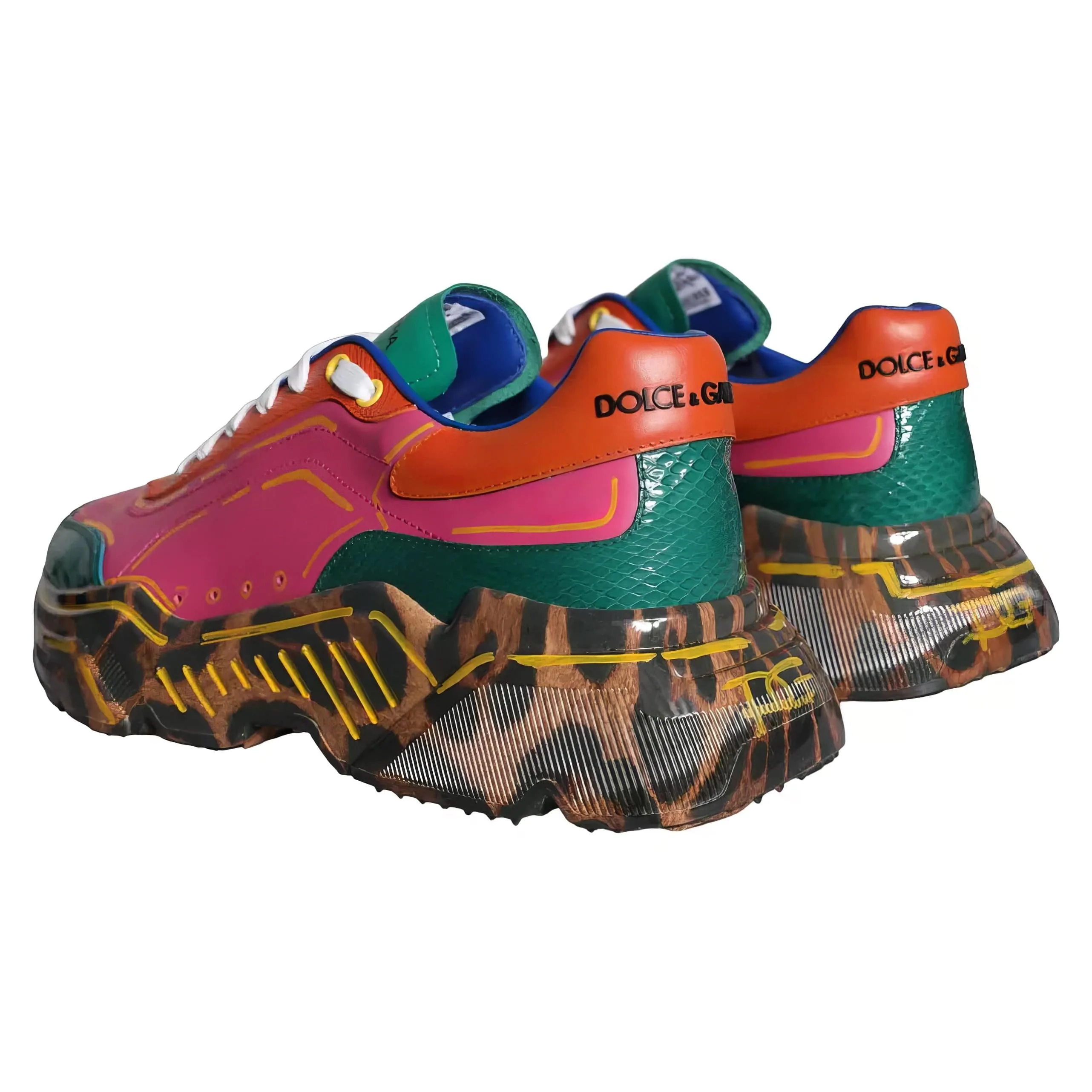 Daymaster Sneakers With Leopard Soles