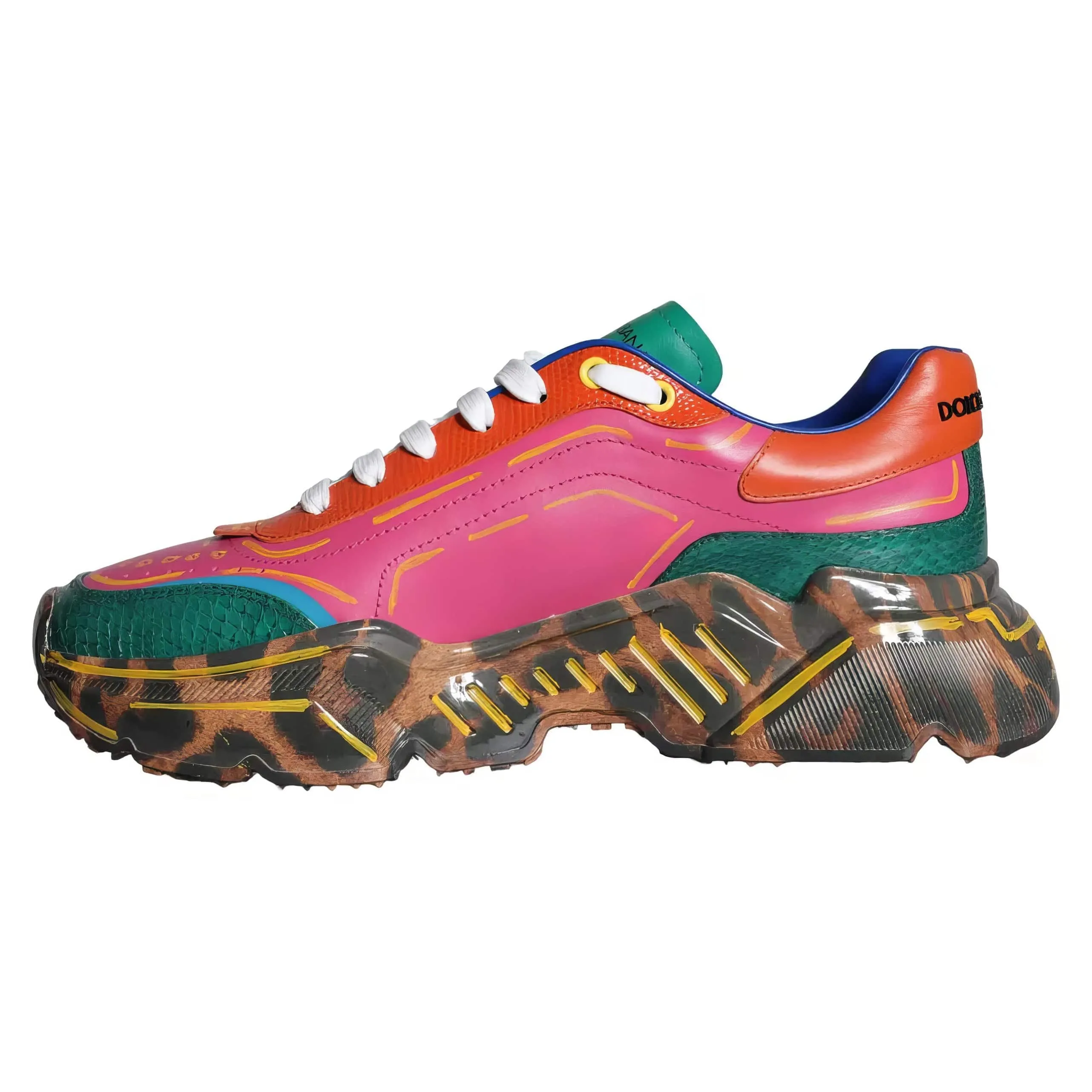 Daymaster Sneakers With Leopard Soles