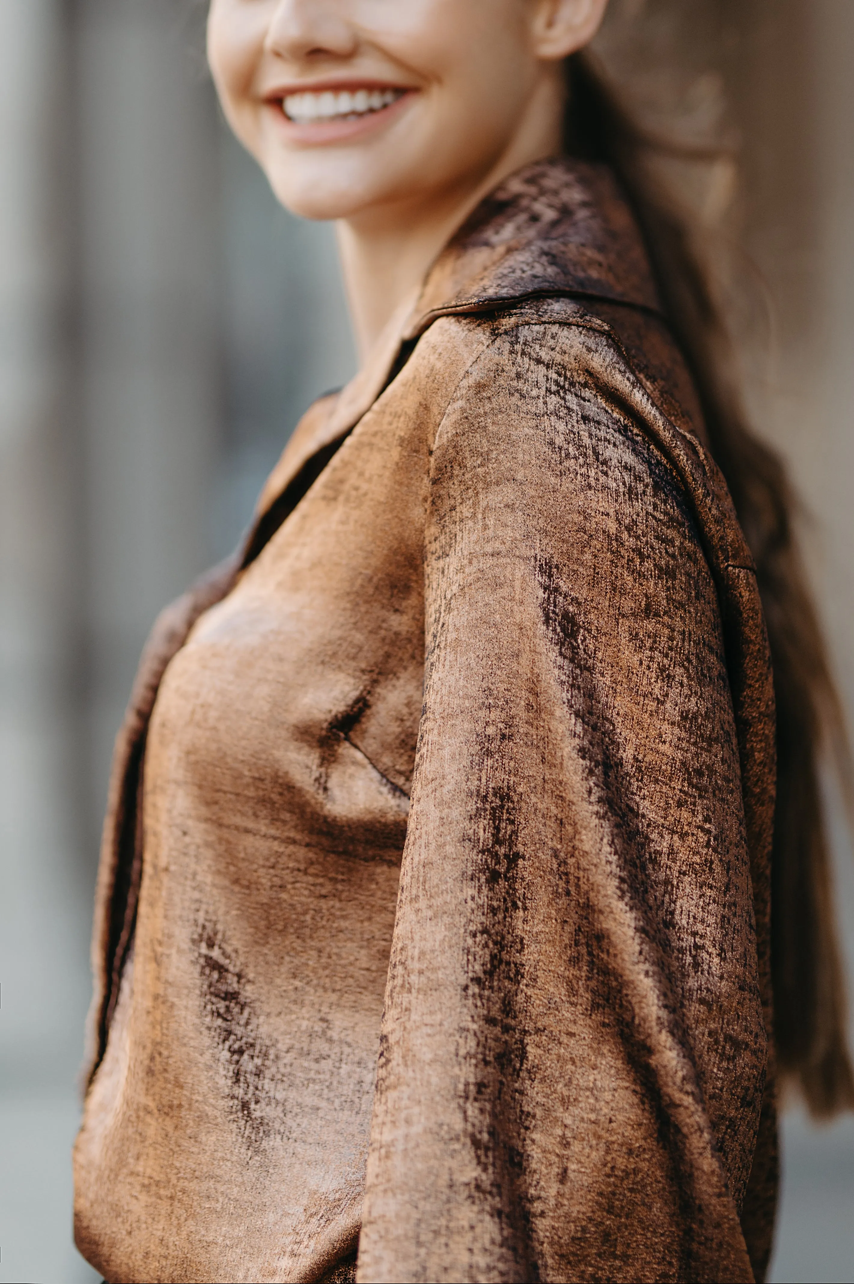 Elle Classic Shirt | Copper