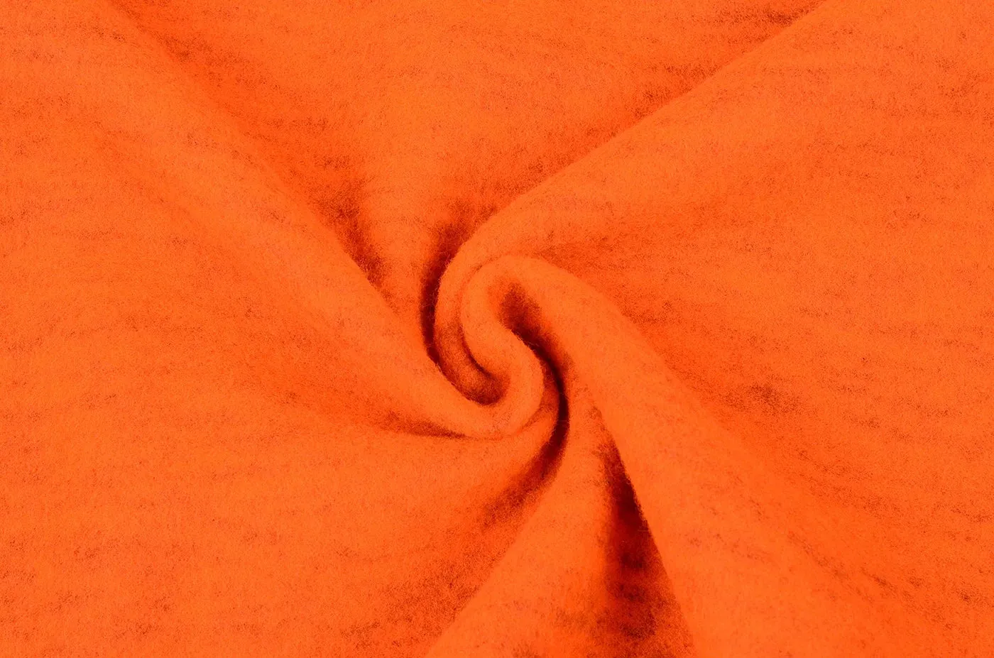 FLORENCE_OR, WARM ZIP THROUGH FLEECE JACKET PESSO FLORENCE, ORANGE