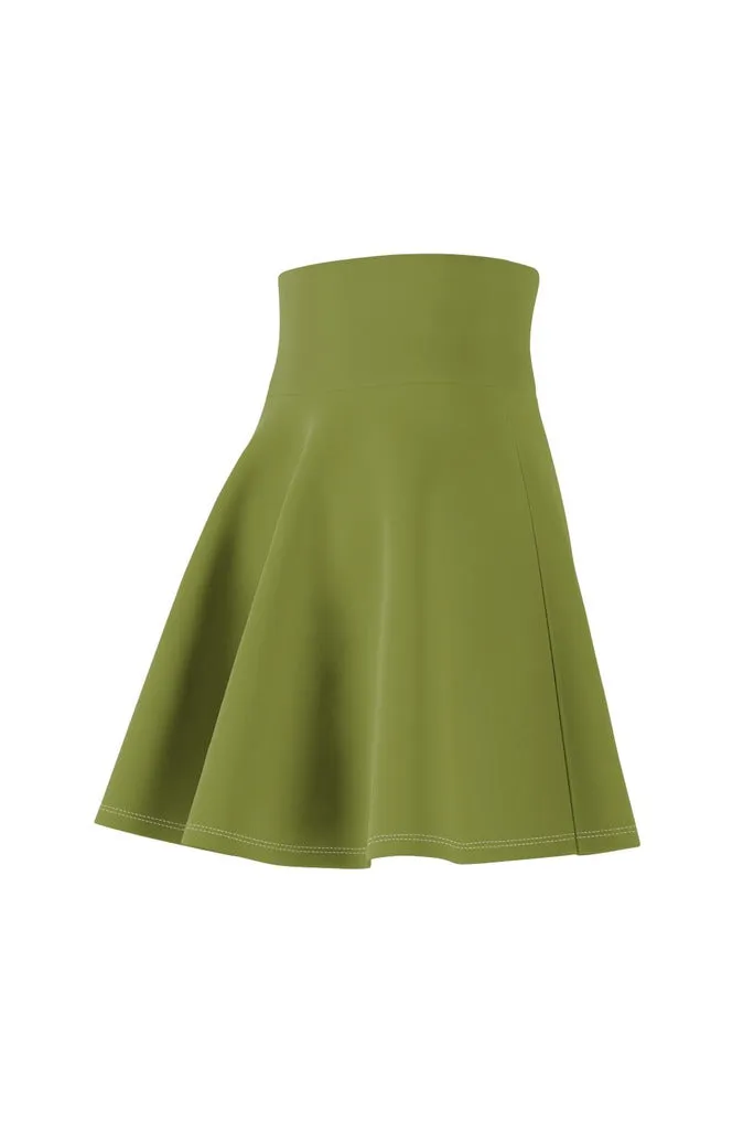 Green Pepper Women's Skater Skirt