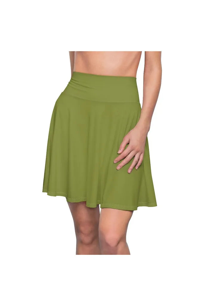 Green Pepper Women's Skater Skirt