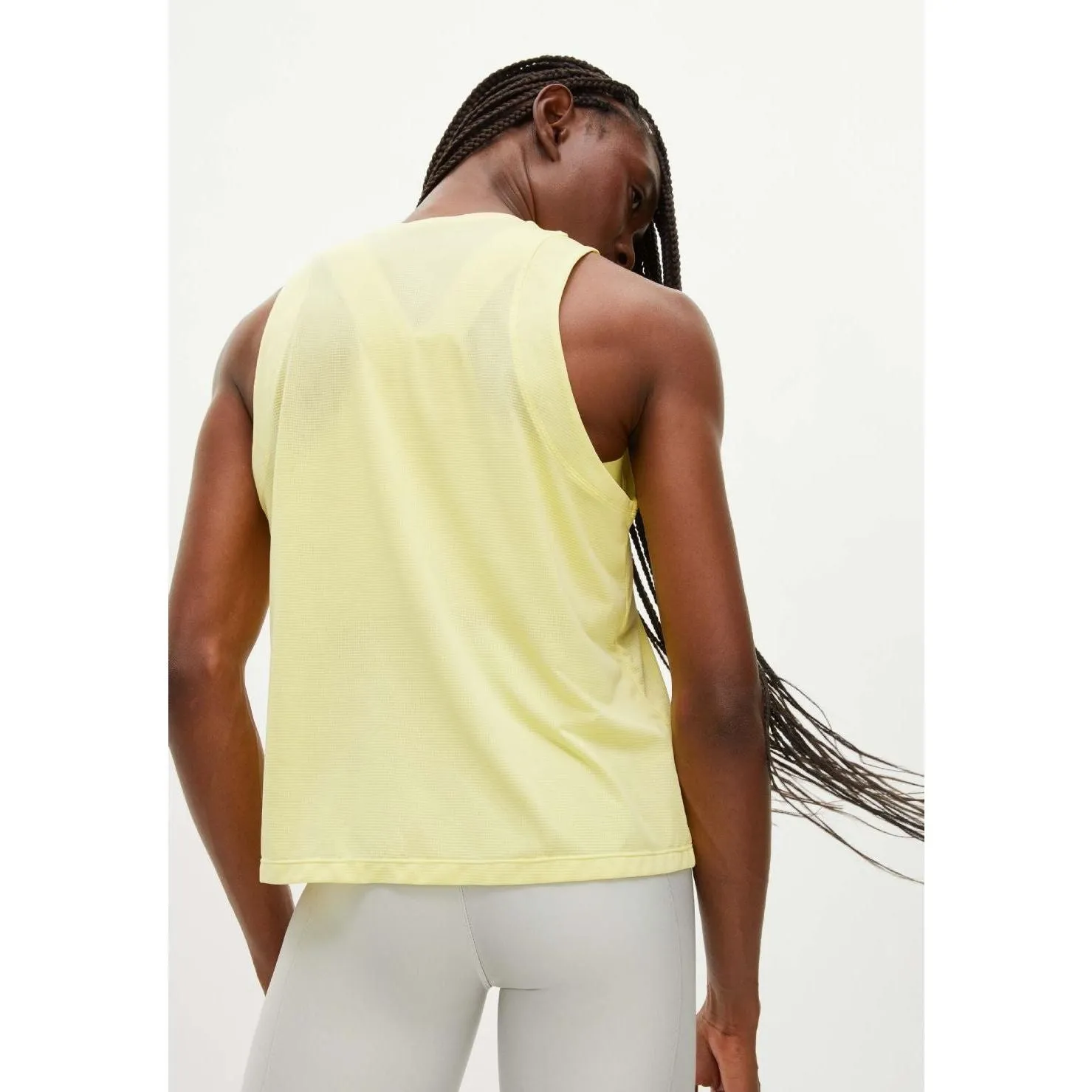Kay Tank Top, Yellow Iris