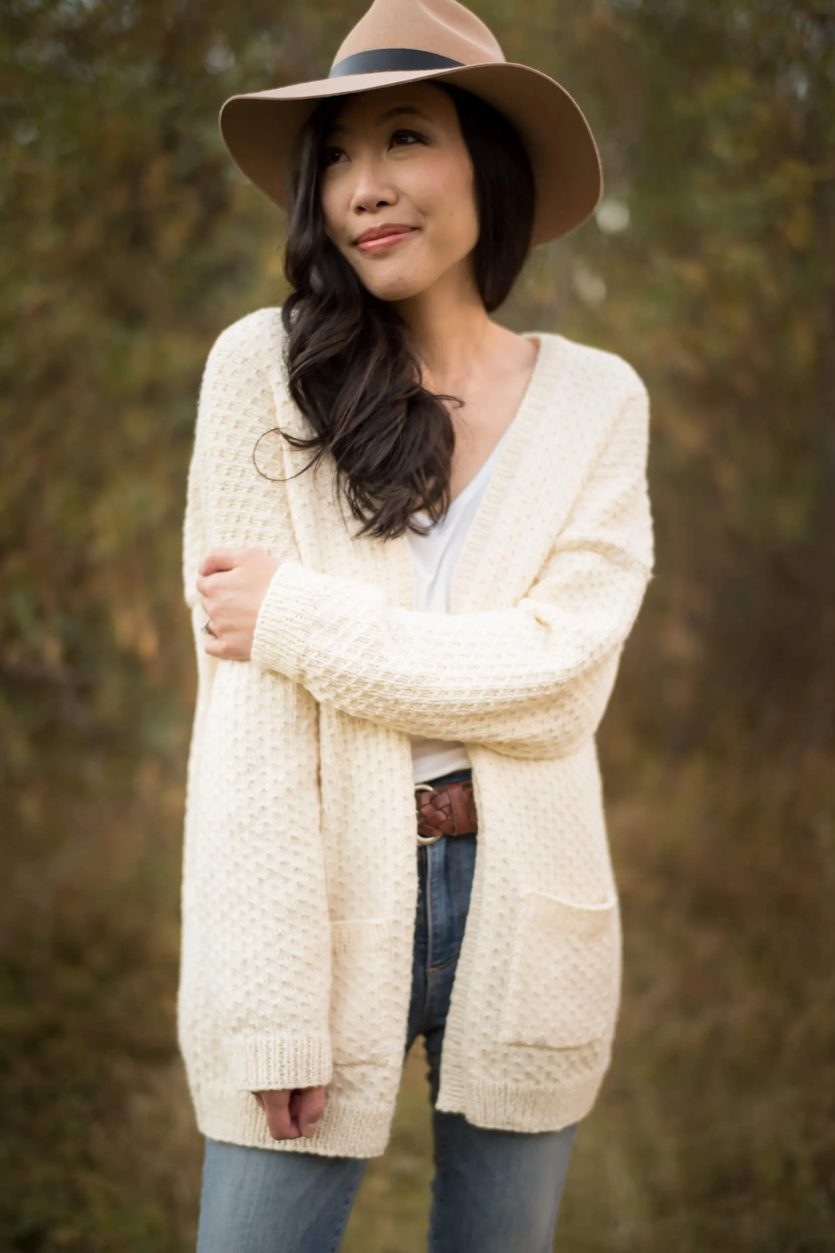 Knit Kit - Light Dotty Cardigan