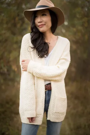 Knit Kit - Light Dotty Cardigan