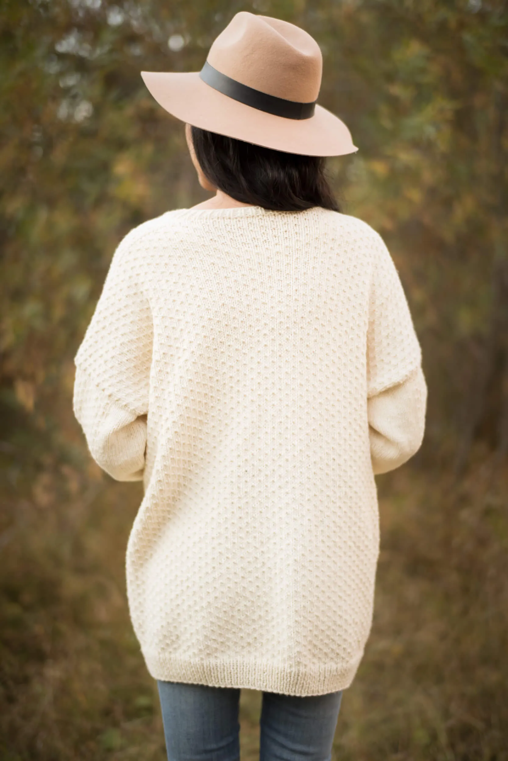 Knit Kit - Light Dotty Cardigan