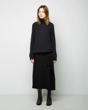 Knit Wrap Skirt
