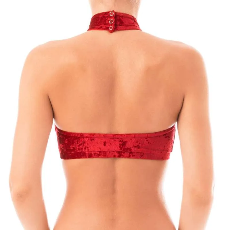 Lisette top velvet