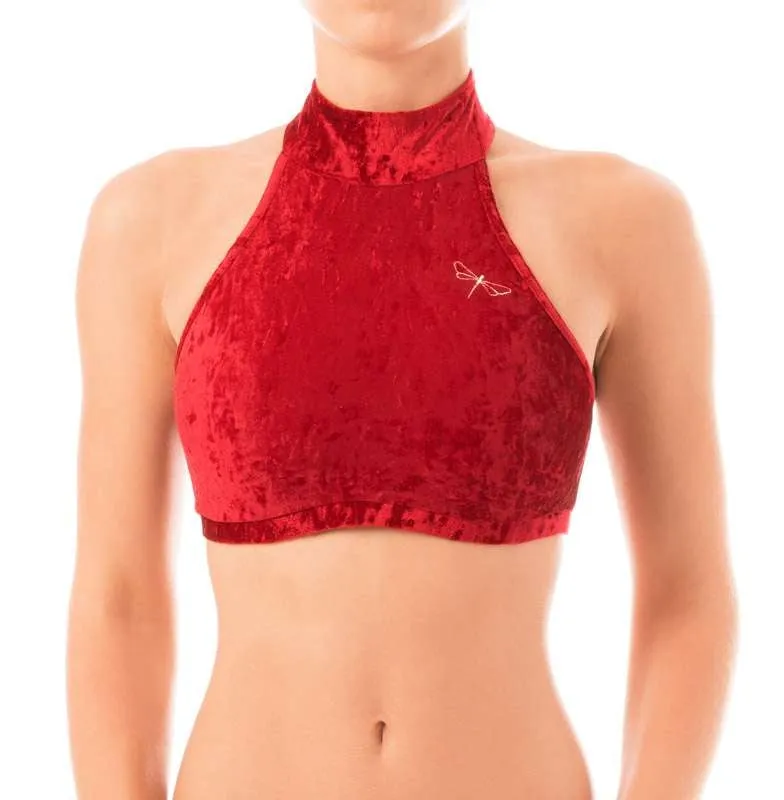 Lisette top velvet