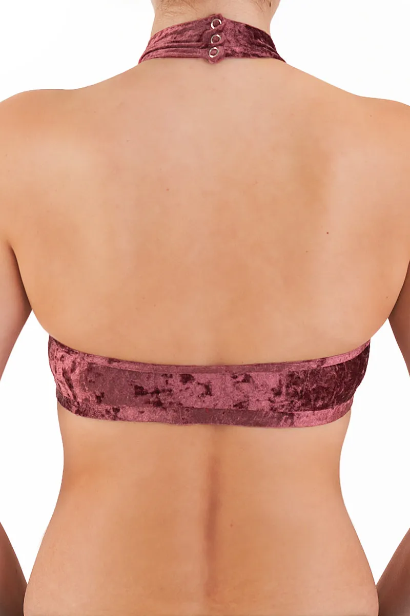 Lisette top velvet