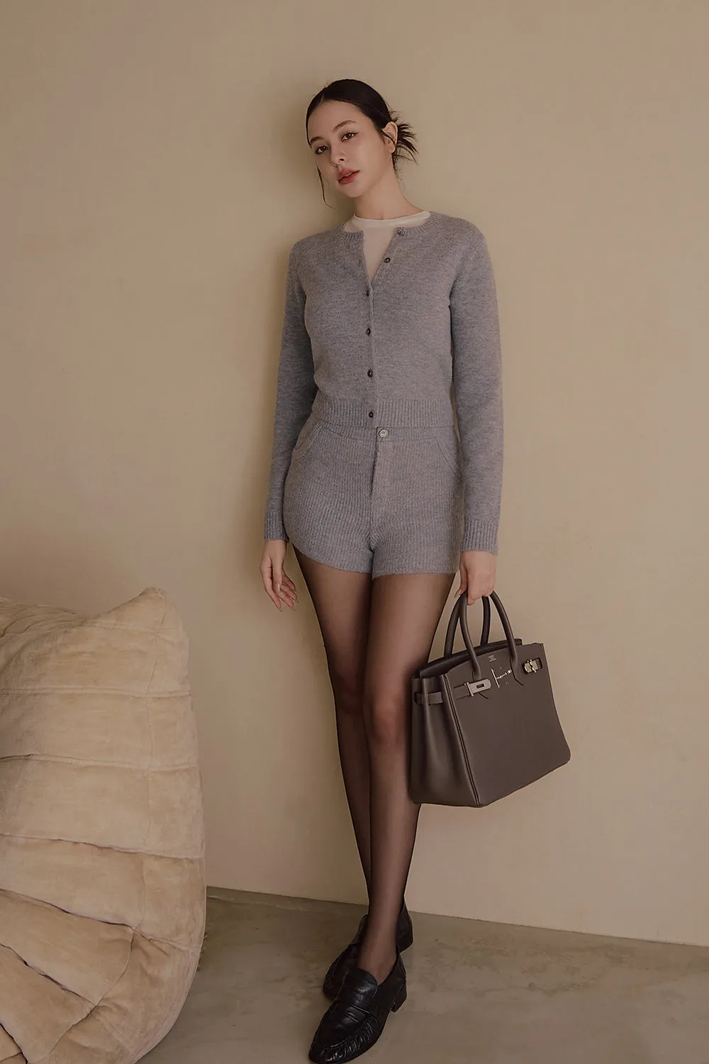 暖洋洋針織開襟外套<br>Cozy Knit Cardigan