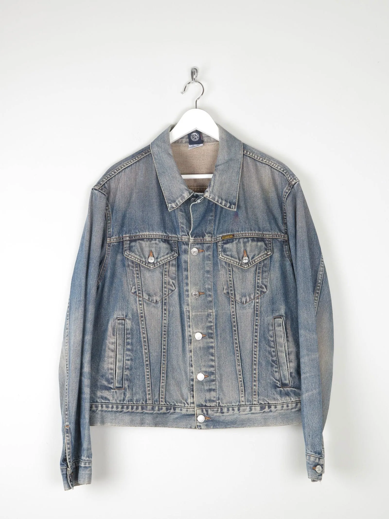 Men’s 1990s Vintage Diesel Denim Jacket M