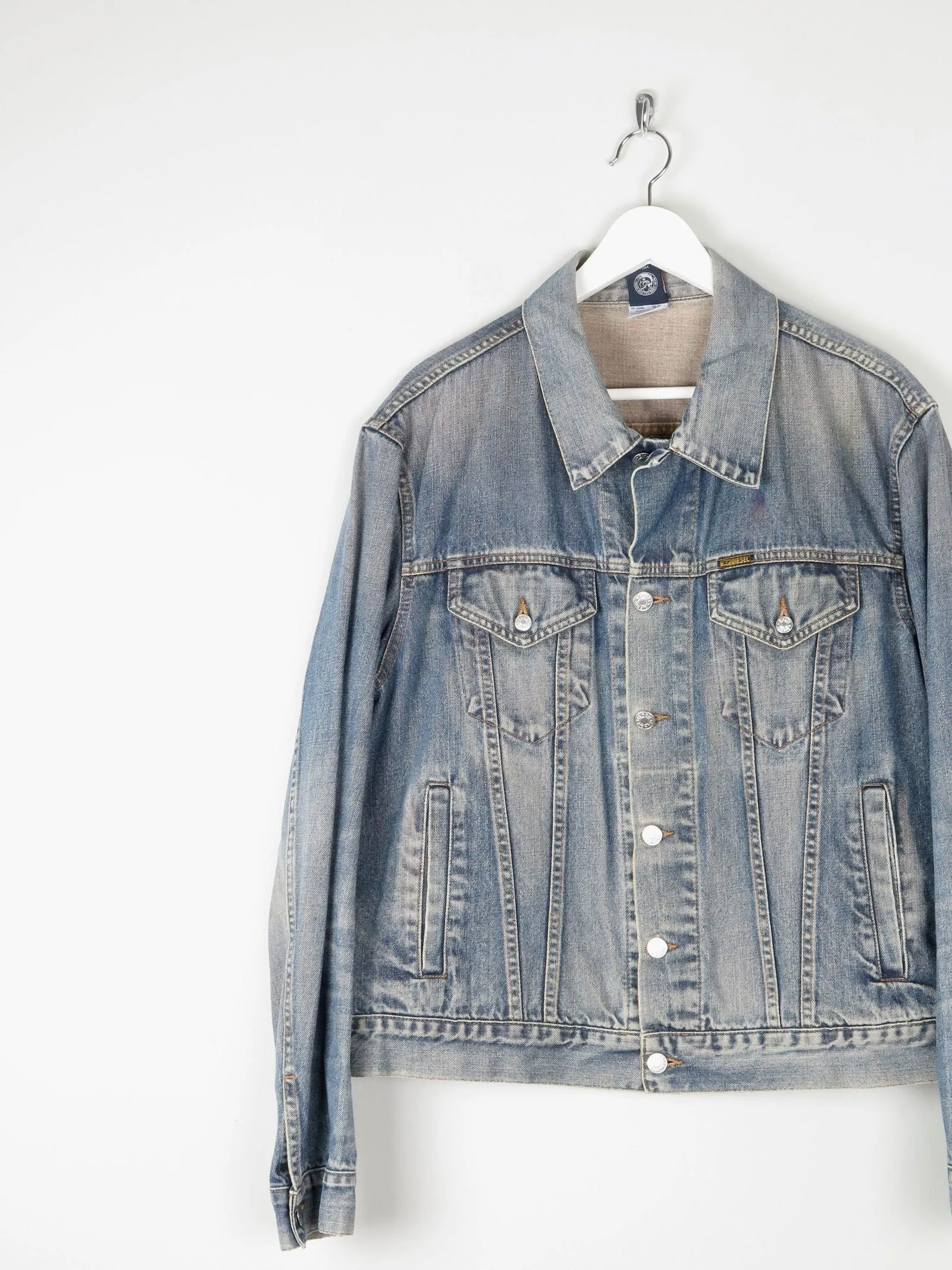 Men’s 1990s Vintage Diesel Denim Jacket M