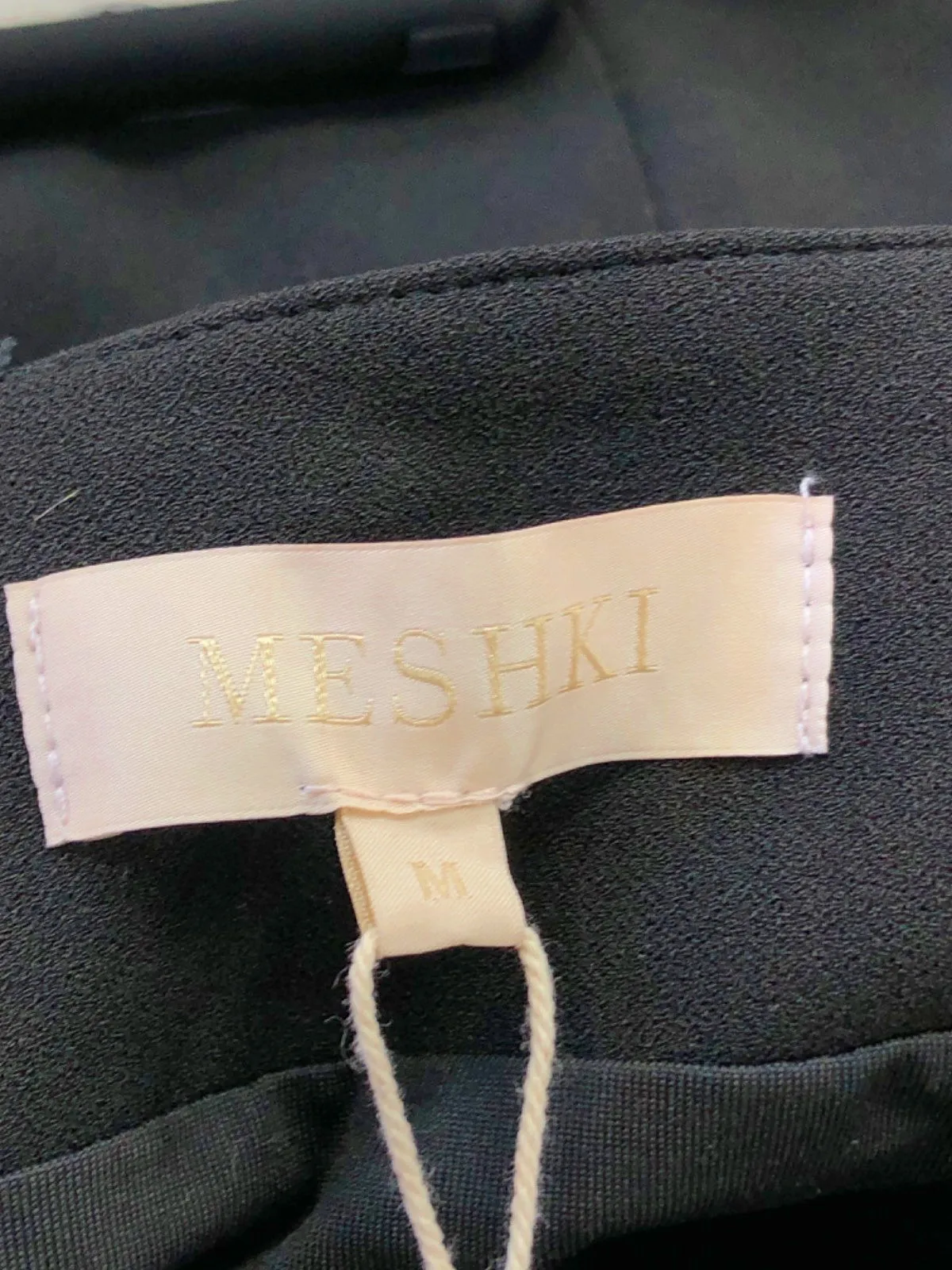 MESHKI Black Pencil Skirt UK M