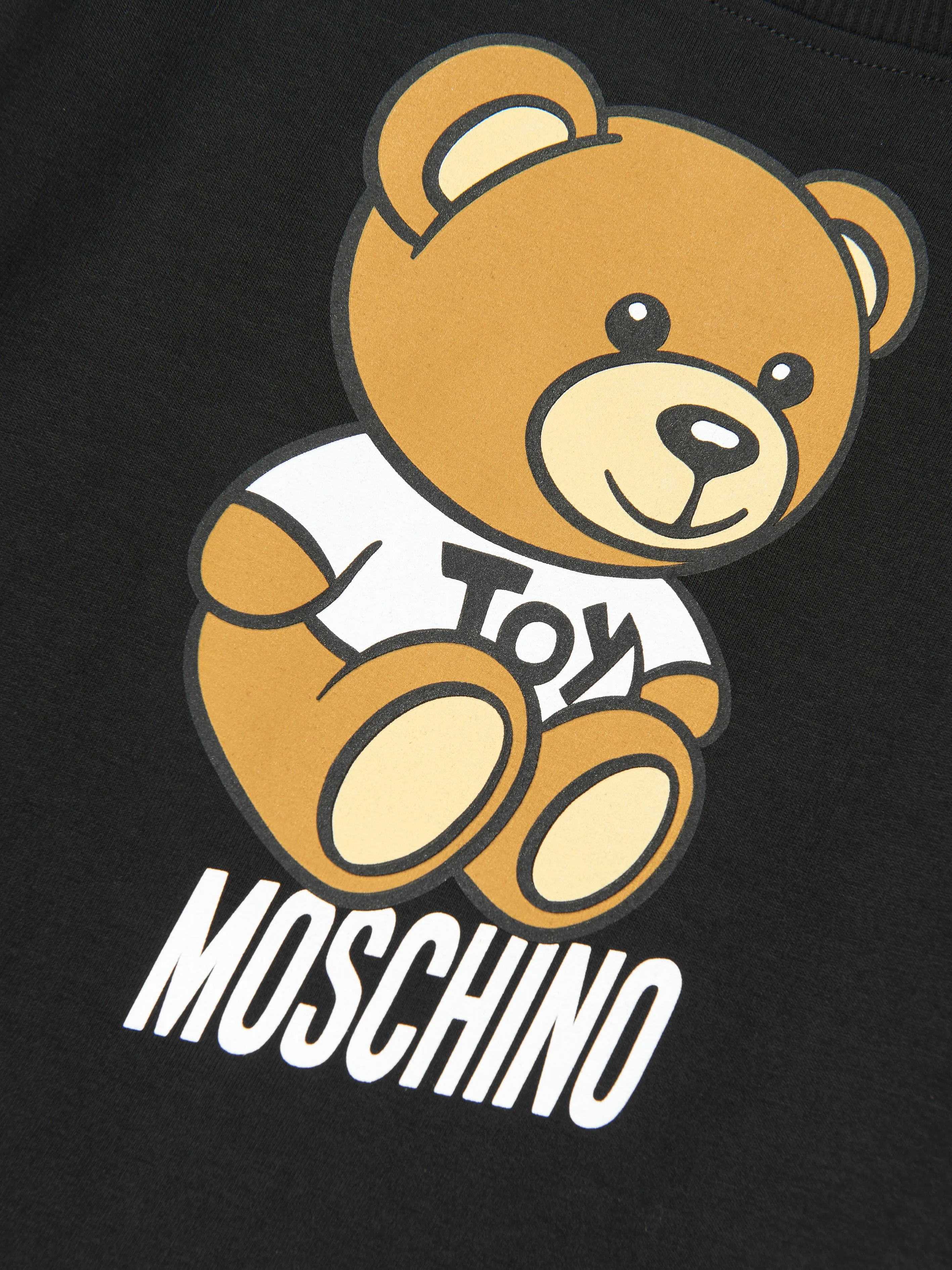 Moschino Girls T-Shirt Skater Dress in Black