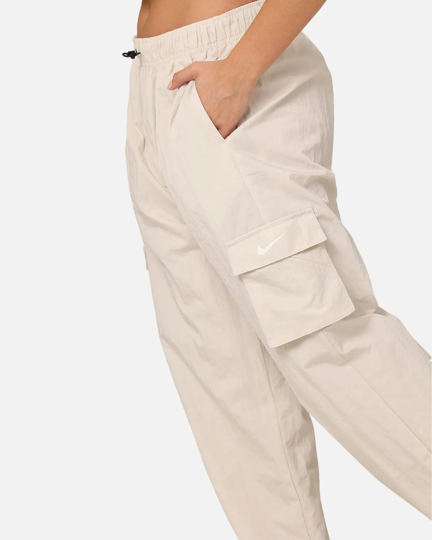 Nike Women's Sportswear Essential Woven Cargo Pants Light Orewood Brown