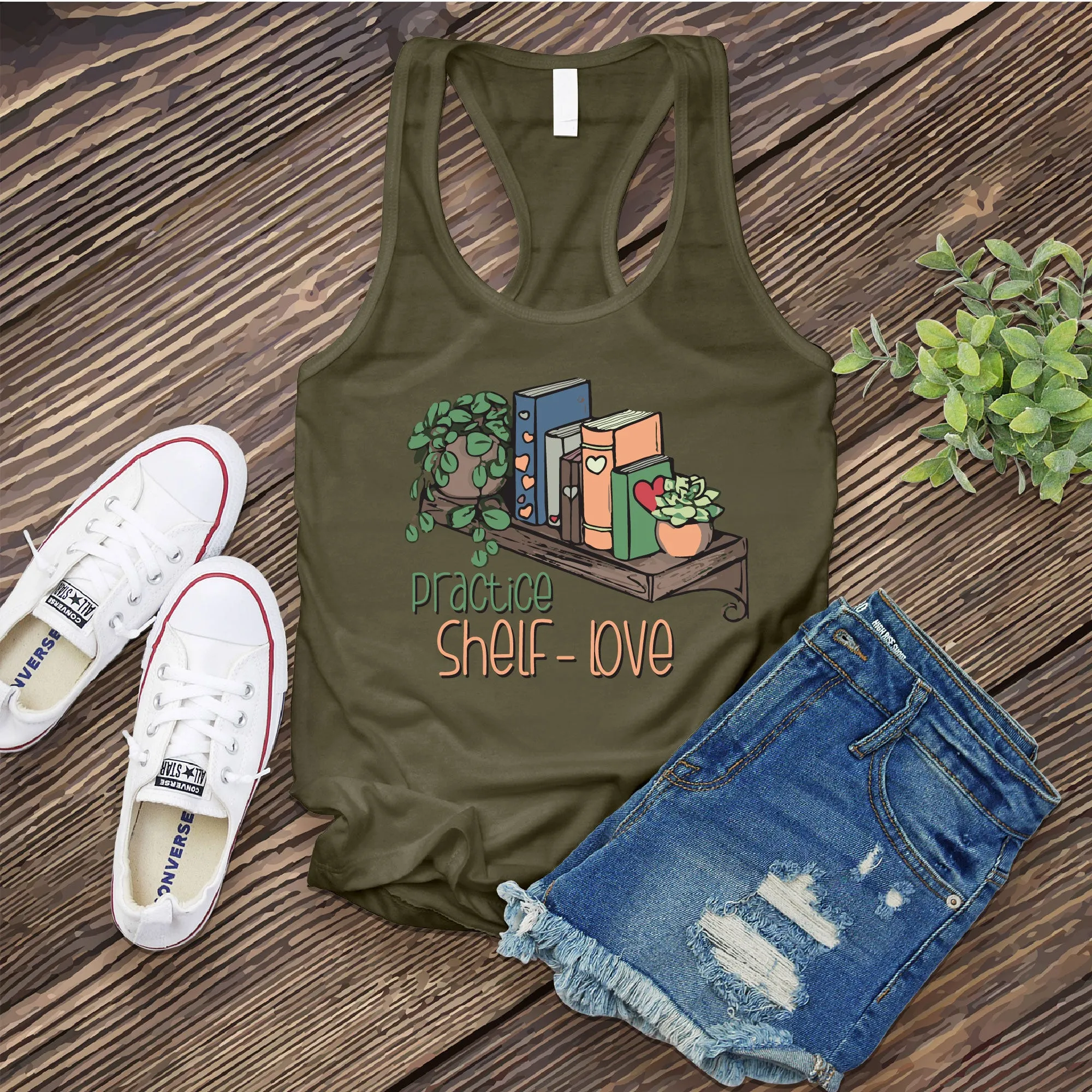 Practice Shelf Love Women's Tank Top