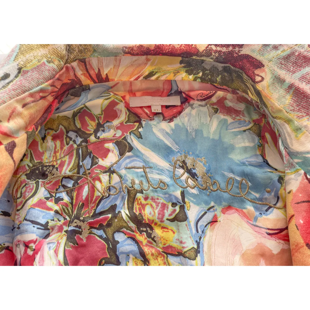 Roberto Cavalli Patterned Jacket