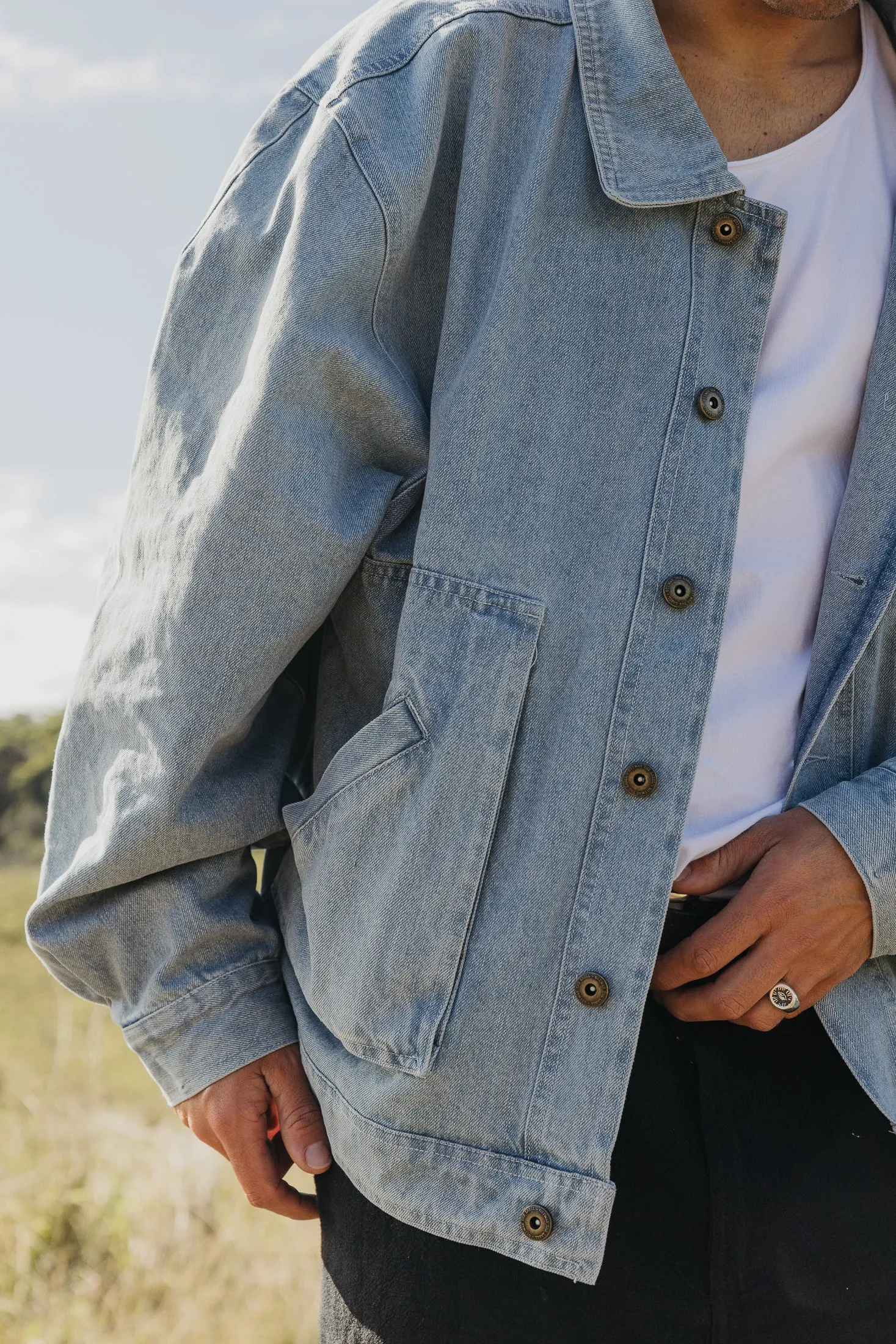 The 80's Ottway Denim Jacket