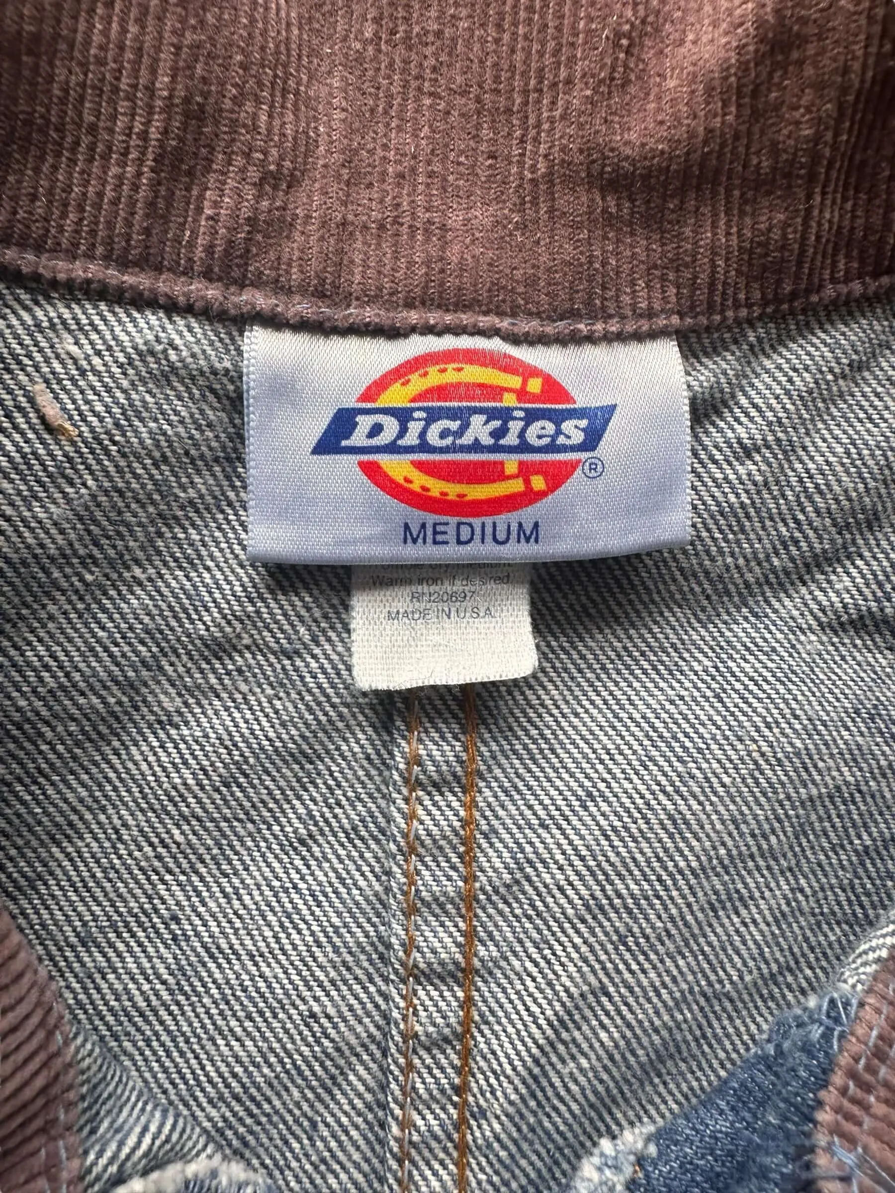 Vintage Deadstock Dickies Denim Chore Coat SZ M
