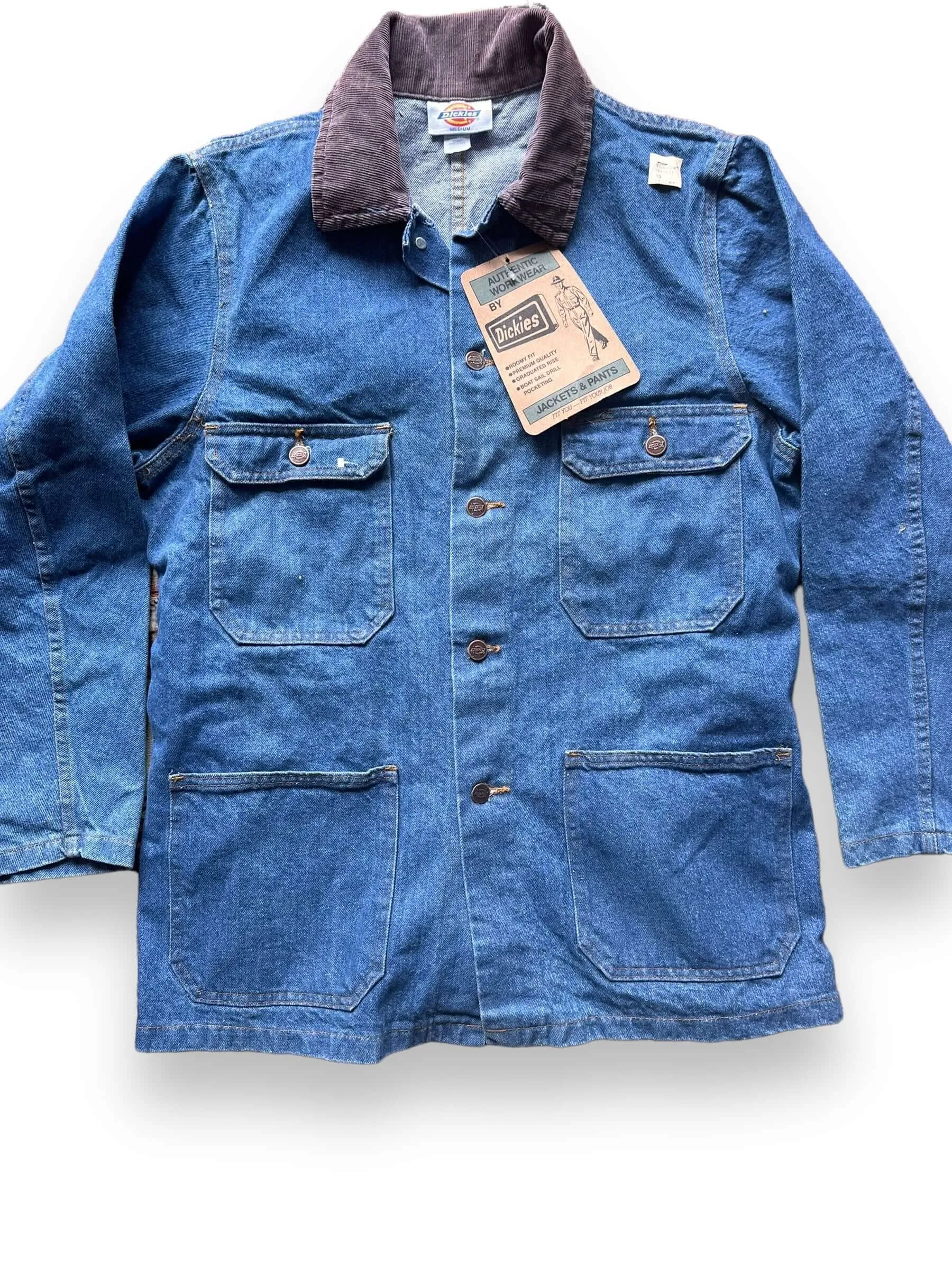 Vintage Deadstock Dickies Denim Chore Coat SZ M