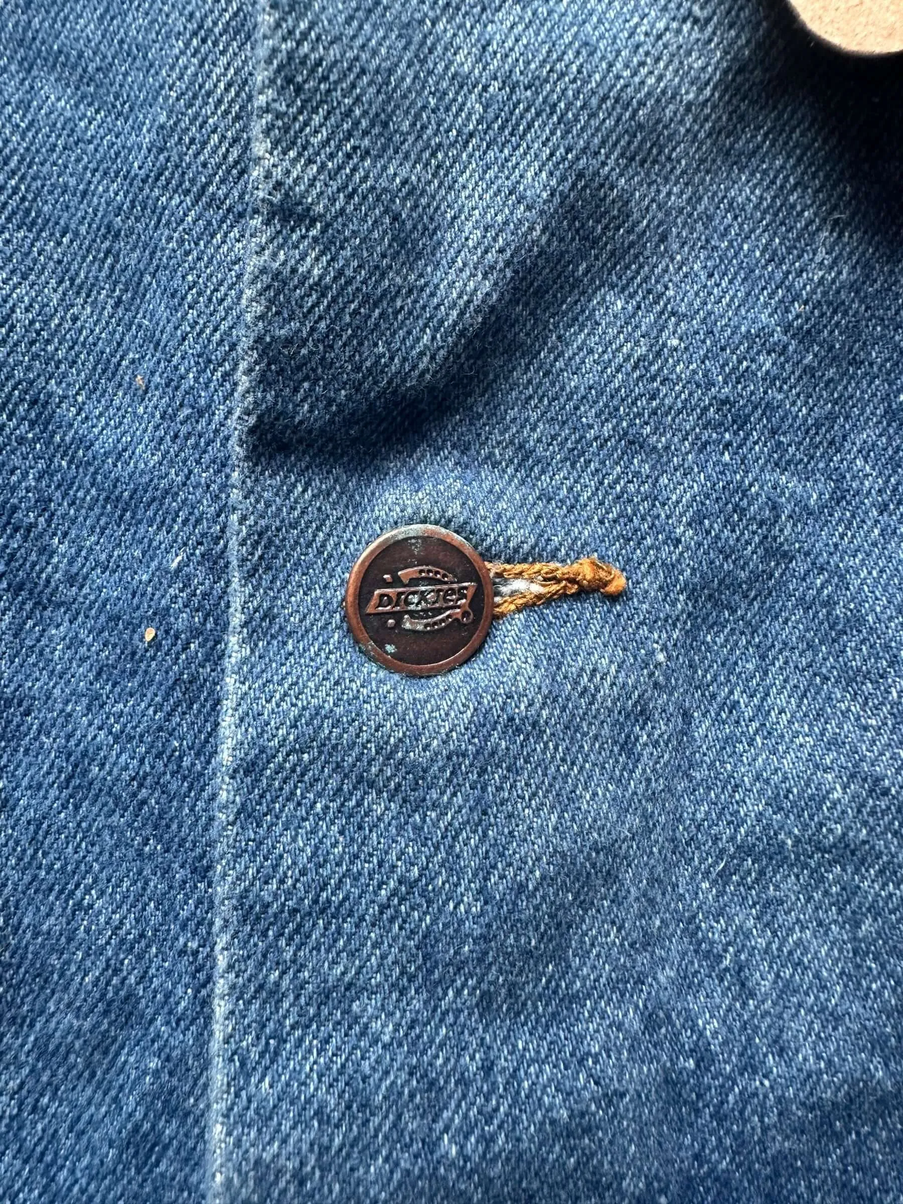 Vintage Deadstock Dickies Denim Chore Coat SZ M