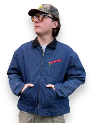 Vintage DeeCee Blanket Lined Denim Jacket SZ 50