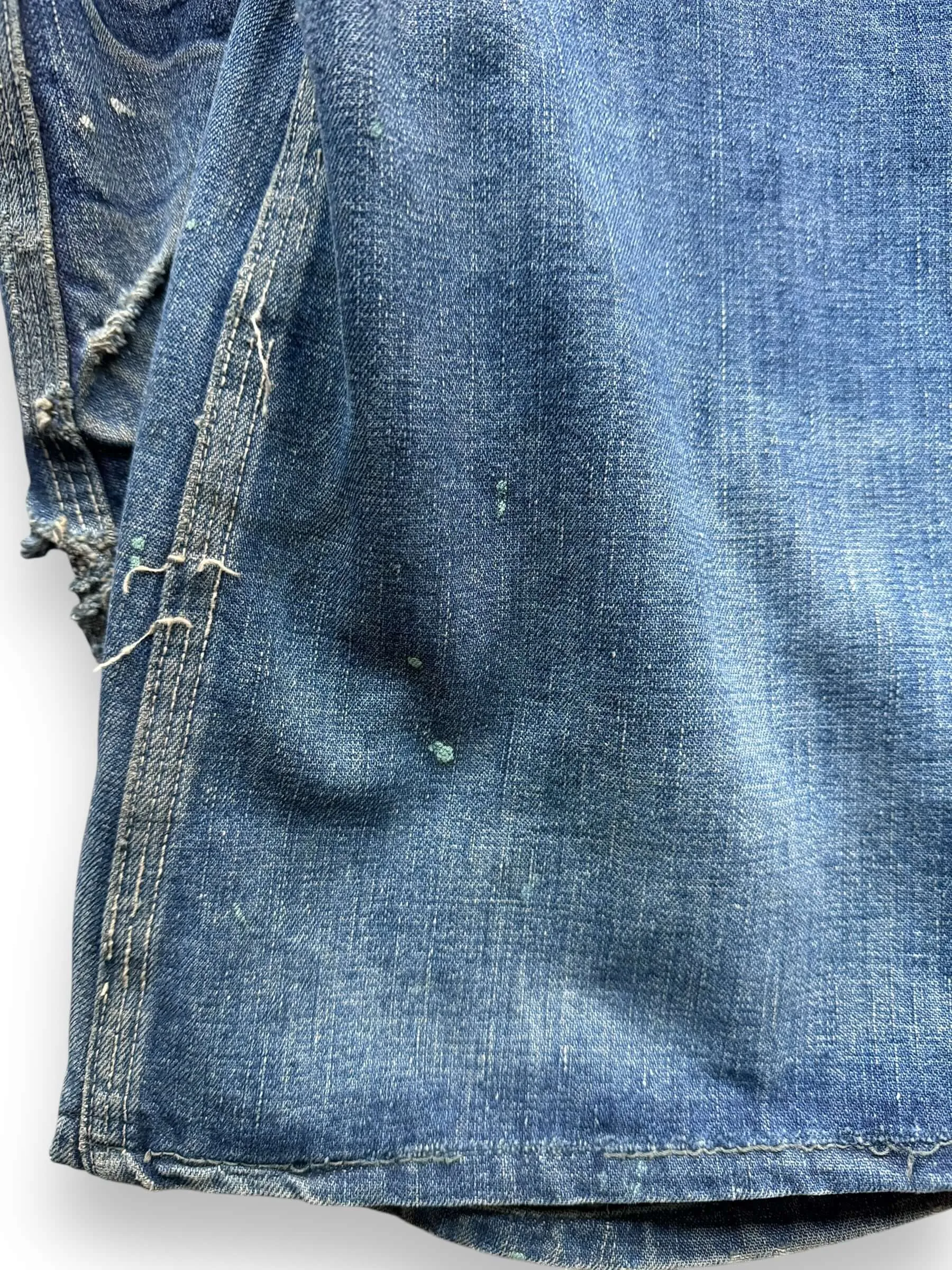 Vintage Hercules Denim Chore Coat w/ Added Pockets SZ XL