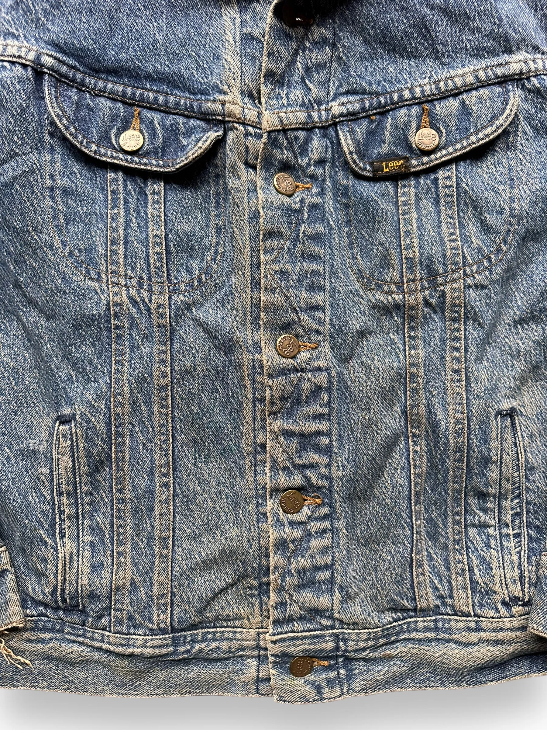 Vintage Lee 101-J Denim Jacket SZ XL | Vintage Denim Workwear Seattle | Seattle Vintage Denim