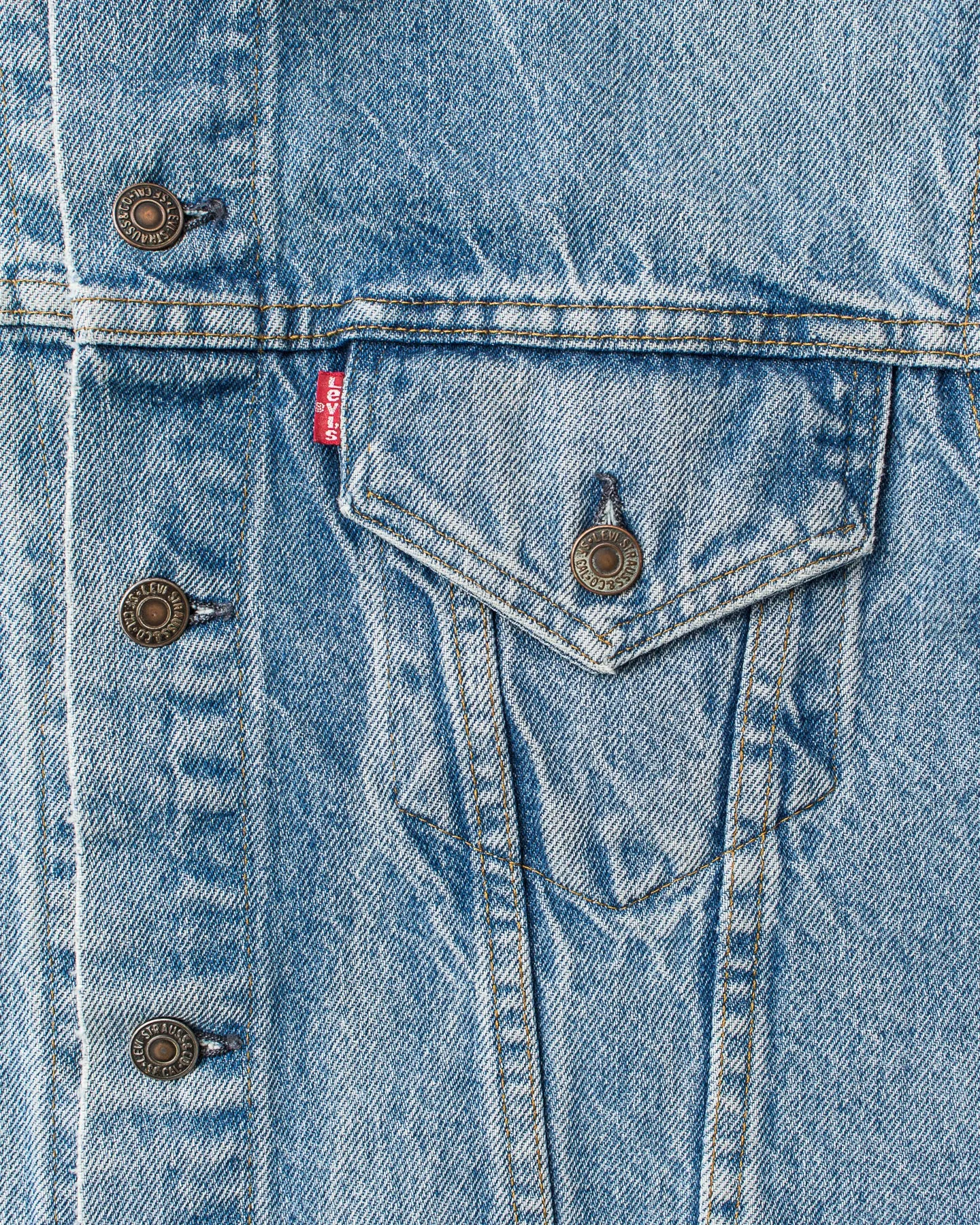 Vintage Levi's 70505 0213 Made in USA Denim Jacket