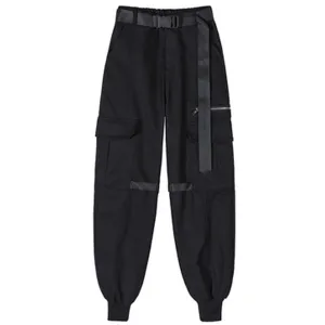 WLS Dark Personalized Belt Ribbons Cargo Pants