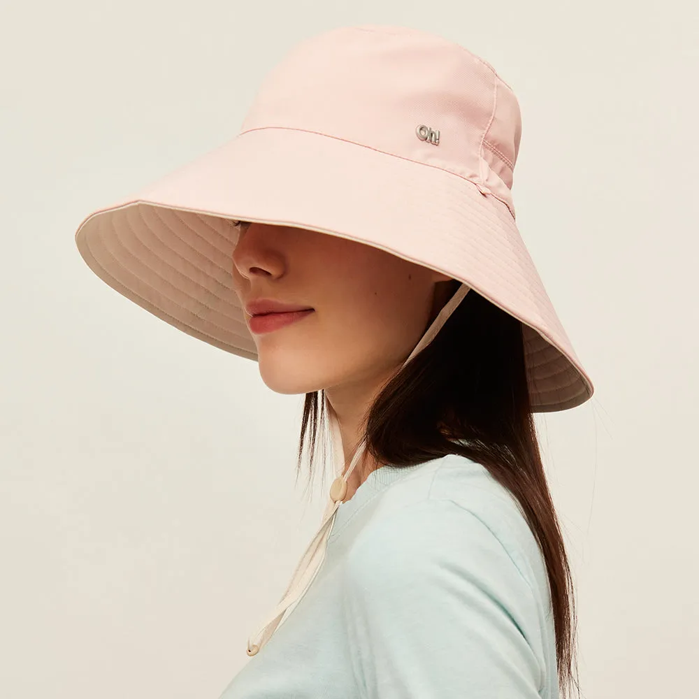 Women's Large Brim Bucket Hat Reversible Sun Cap UPF50  Waterproof